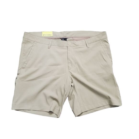 All in Motion Men's Size 40 Khaki Cargo Golf Shorts - Picture 1 of 4
